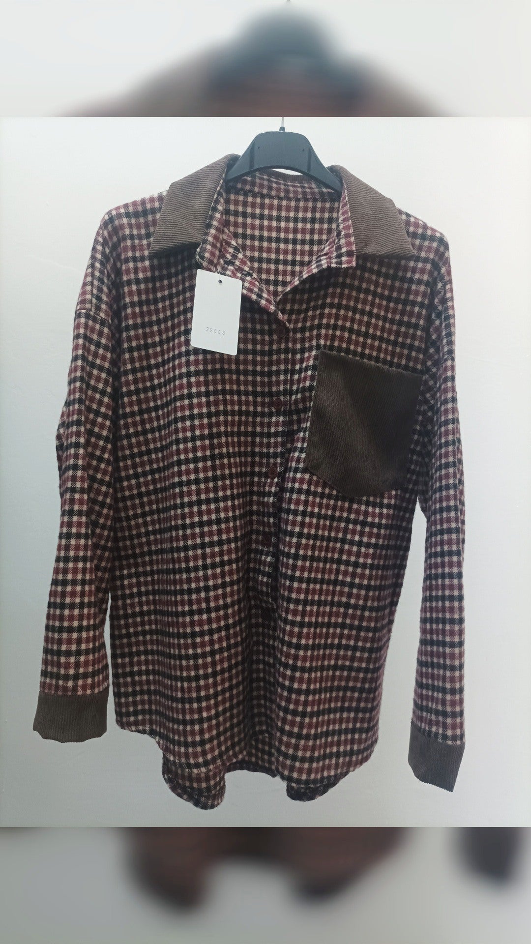 Camicia Velvet Plaid