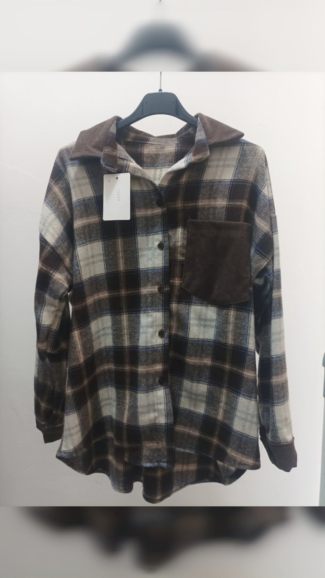 Camicia Velvet Plaid