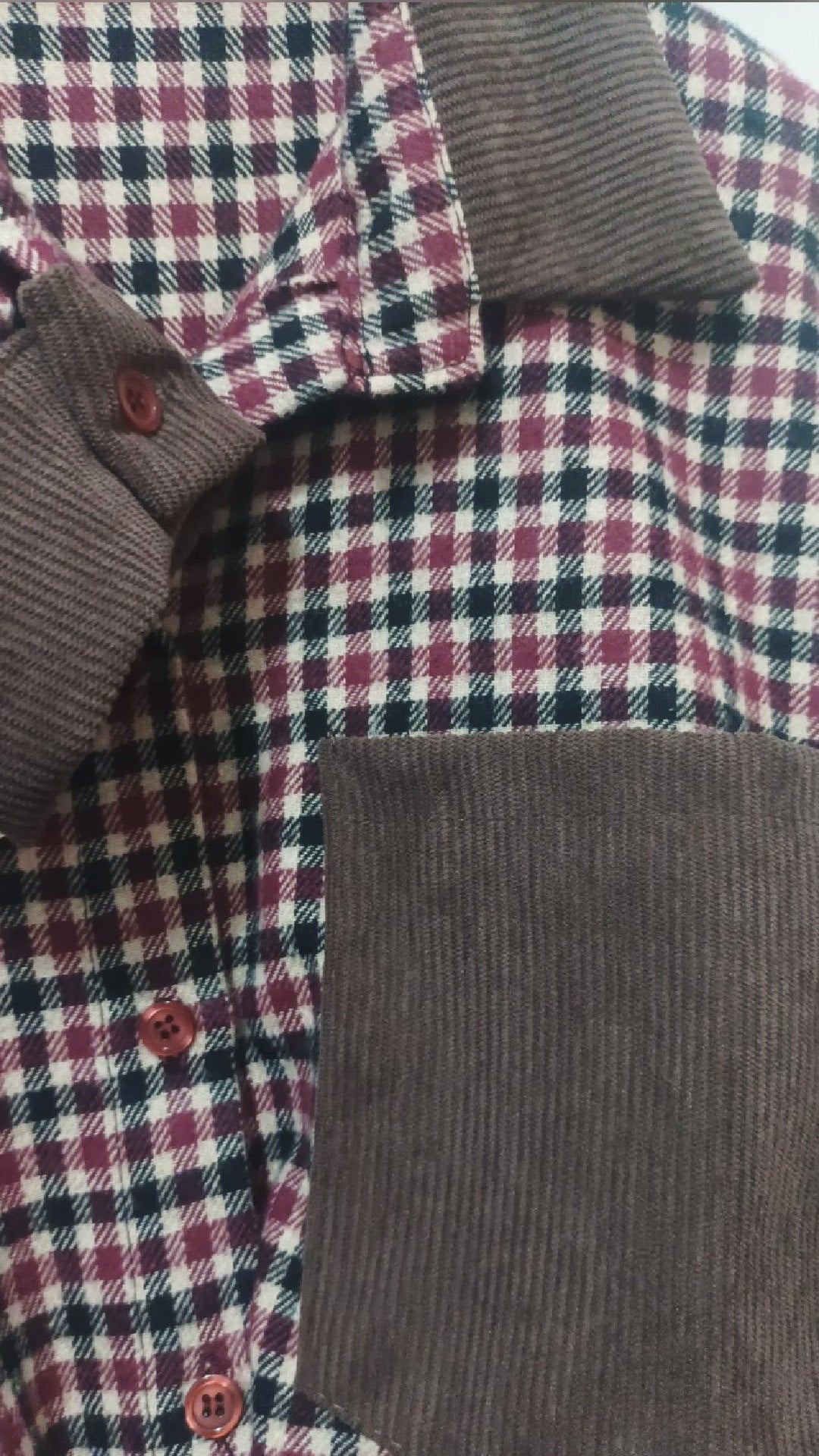 Camicia Velvet Plaid