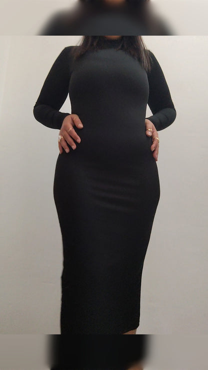 Abito Lungo a Costine