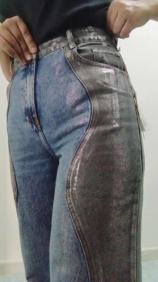 Silver Duo Jeans