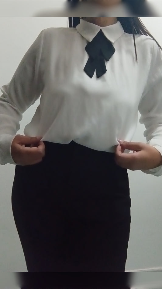 Blusa Noir Chic