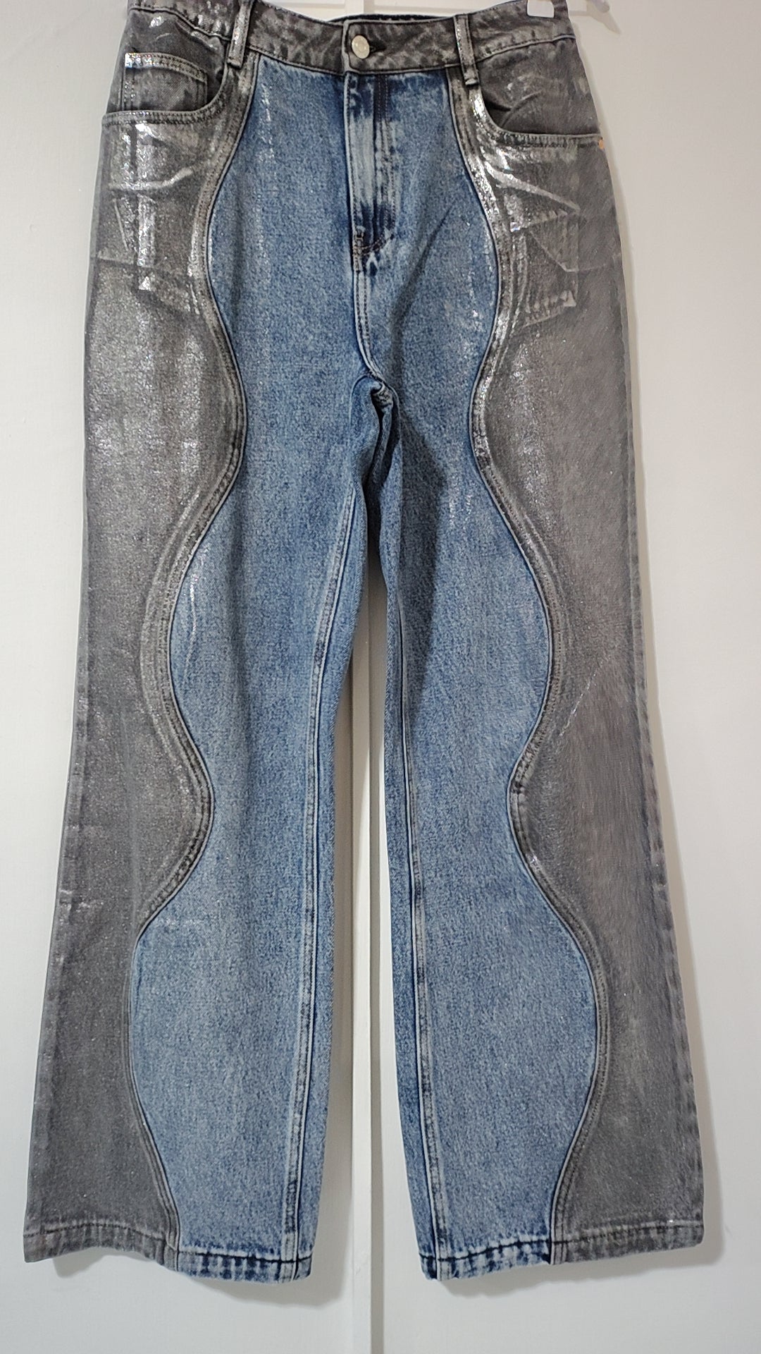 Jeans Laminato Bicolor