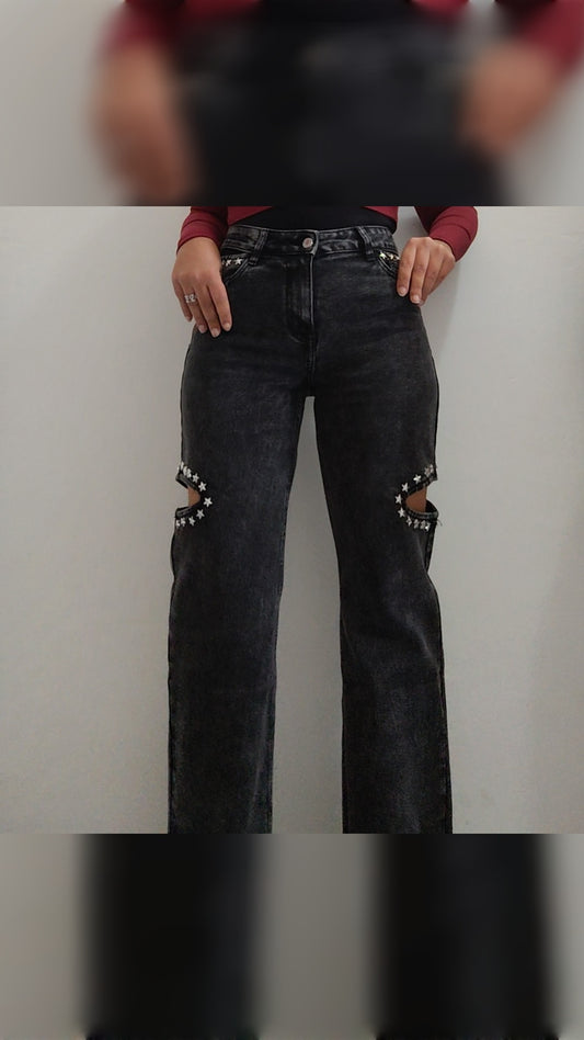 Rebel Fringe Jeans