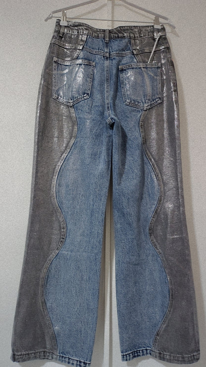 Jeans Laminato Bicolor