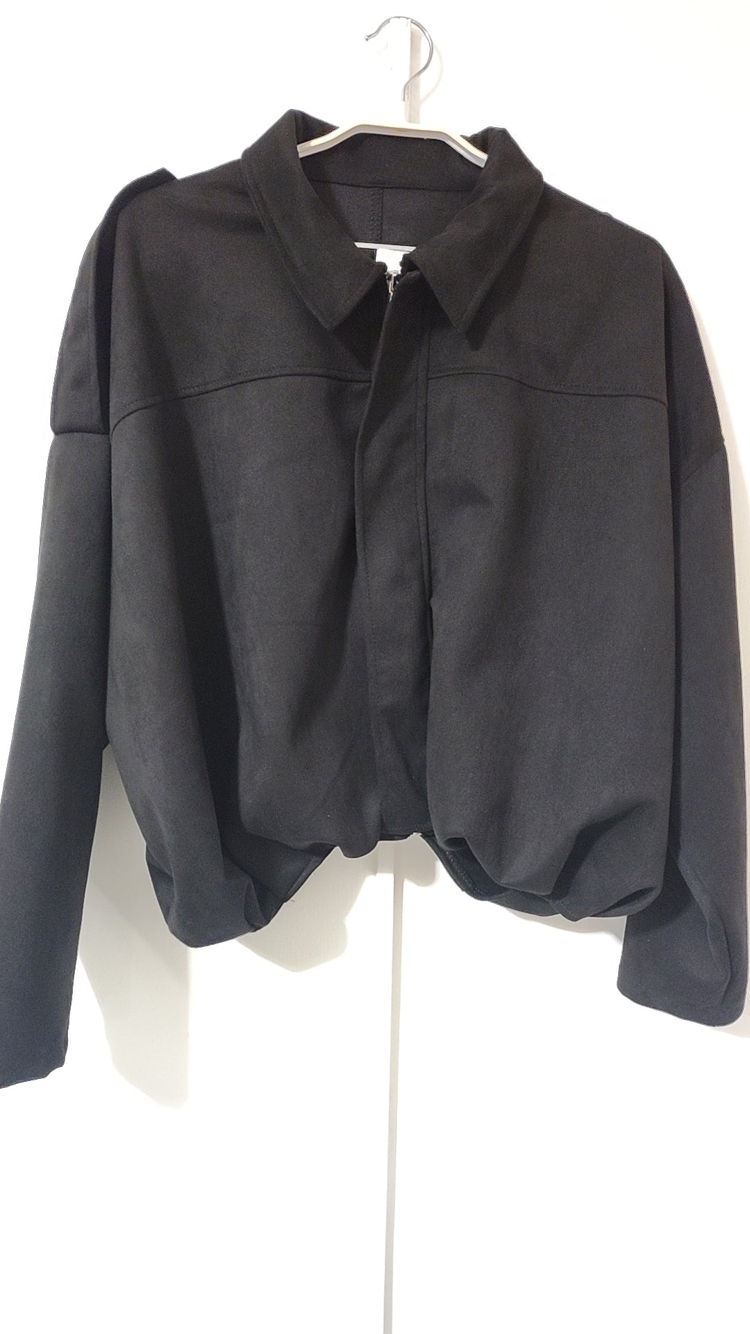 Giacca Bomber Scamosciata