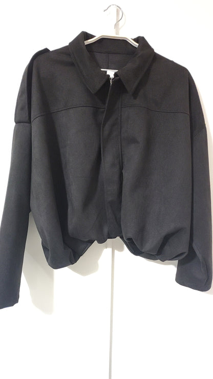 Giacca Bomber Scamosciata